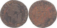 France Sol Coin, Louis XVI, Sol ou sou, Metz, Copper -