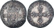 France 1/4 Ecu Coin, Louis XIV, 1/4 Écu, frappé au marteau, Rennes -