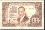 Spain 100 Pesetas Banknote, 1953-04-07, KM:145a -