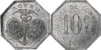 France 10 Centimes Coin, Chambre de Commerce de Rouen, Chambre de commerce de Rouen, Rouen -