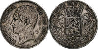 Belgium 5 Francs, 5 Frank Leopold I, Brussels, Silver, KM:17 -