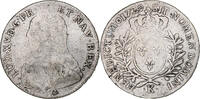 France 1/2 ECU, 44 Sols Louis XV, 1/2 Écu aux branches d'olivier -
