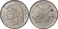 500 Lire 1965 R Italien Münze, Rome, VZ+, Silber, KM:100 VZ+