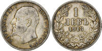 Bulgaria Lev Coin, Ferdinand I, Silver, KM:31 -