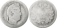 France 1/2 Franc Louis-Philippe, Lyon, Silver, KM:741.4 -