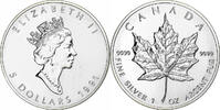Canada 5 Dollars Coin, Elizabeth II, Royal Canadian Mint, Ottawa -