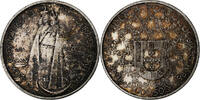 Portugal 1000 Escudos Lisbon, Silver, KM:696 -