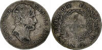 France 5 Francs Napoléon I, Toulouse, Silver -