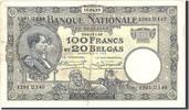 Belgium 100 Francs-20 Belgas KM:102, 1929-04-10