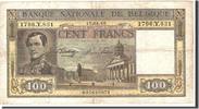 Belgium 100 Francs KM:126, 1946-01-15