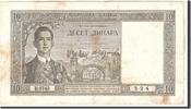 Yugoslavia 10 Dinara 1939-09-22, KM:35