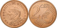 Vatican 2 Euro Cent Jean-Paul II, Rome, Copper Plated Steel -