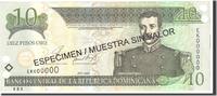 Dominican Republic 10 Pesos Oro Undated, KM:168s2