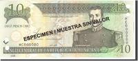 Dominican Republic 10 Pesos Oro Undated, KM:168s3