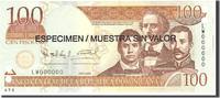 Dominican Republic 100 Pesos Oro Undated, KM:177s1