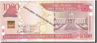 Dominican Republic 1000 Pesos Dominicanos Banknote, Undated, KM:186s -