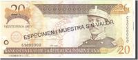 Dominican Republic 20 Pesos Oro Undated, KM:169s3