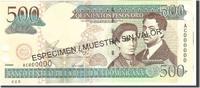 Dominican Republic 500 Pesos Oro Undated, KM:172s1