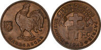 Madagascar Franc Pretoria, Bronze, KM:2 -