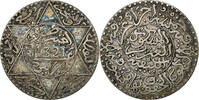 Morocco 1/4 Rial, 2-1/2 Dirhams 'Abd al-Aziz, Berlin, Silver -