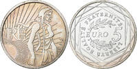France 5 Euro Semeuse, Paris, Silver -