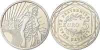 France 5 Euro Semeuse, Paris, Silver -