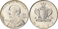 Malta Pound Silver, KM:13 -