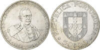 Portugal 50 Escudos Silver, KM:599 -