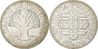 Portugal 50 Escudos Silver, KM:601 -