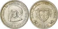 Portugal 5 Escudos Coin, Lisbon, Silver, KM:587 -