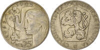 Czechoslovakia 25 Korun Silver, KM:59 -