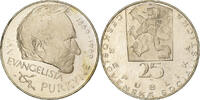 Czechoslovakia 25 Korun Silver, KM:66 -