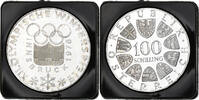 Austria 100 Schilling Undated (1974), Vienna, Proof, Silver, KM:2926 -