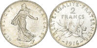 France 2 Francs Semeuse, Paris, Silver, Gadoury:532, KM:845.1 -