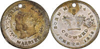 United Kingdom Medal 1840 Mariage de la Reine Victoria et du Prince Albert VF(30-35)