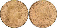 France 10 Francs 1907 Paris Marianne, Paris, Gold, Gadoury:1017, KM:846 VF(30-35)