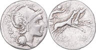 Denarius Coin, Flaminia, Rome, Silver, Crawford:302/1 -