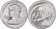 Denarius Coin, Licinia, Rome, Silver, Crawford:354/1 -