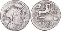 Denarius Coin, Fabia, Rome, Silver, Crawford:273/1 -