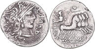 Denarius Coin, Curtia, Rome, Silver, Crawford:285/2 -
