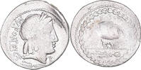 Denarius Coin, Fonteia, Rome, Silver, Crawford:353/1 -