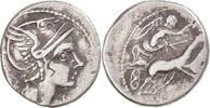 Denarius Coin, Rome, Silver, Crawford:197/1b -