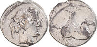 Denarius Coin, Titia, Rome, Silver, Crawford:341/2 -