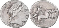 Denarius Coin, Gargonia, Rome, Silver, Crawford:350A/2 -