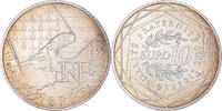 France 10 Euro Paris, Bretagne, Silver -