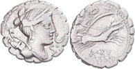 Denarius Coin, Claudia, Rome, Silver, Crawford:383/1 -
