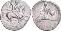 Nomos Calabria, Stater, Tarentum, Silver, HGC:1-801 -
