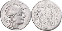 Denarius Coin, Minucia, Rome, Silver, Crawford:242/1 -