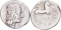 Denarius Coin, Calidia, Rome, Silver, Crawford:284/1a -