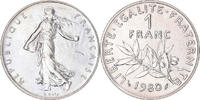 France 1 Franc Coin, Paris, Nickel, Gadoury:474 -